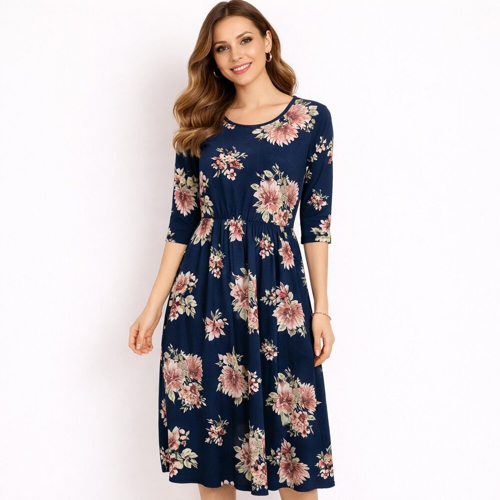 Bailey's Blossoms Maxi Dress L